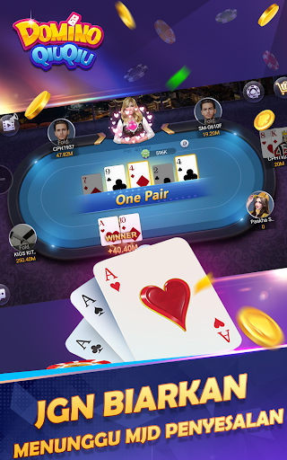 Domino QiuQiu KiuKiu Online APK screenshot 2