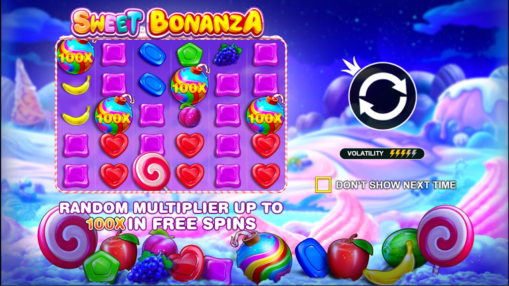Demo Slot Sweet Bonanza - Pragmatic Play Mobile screenshot 1