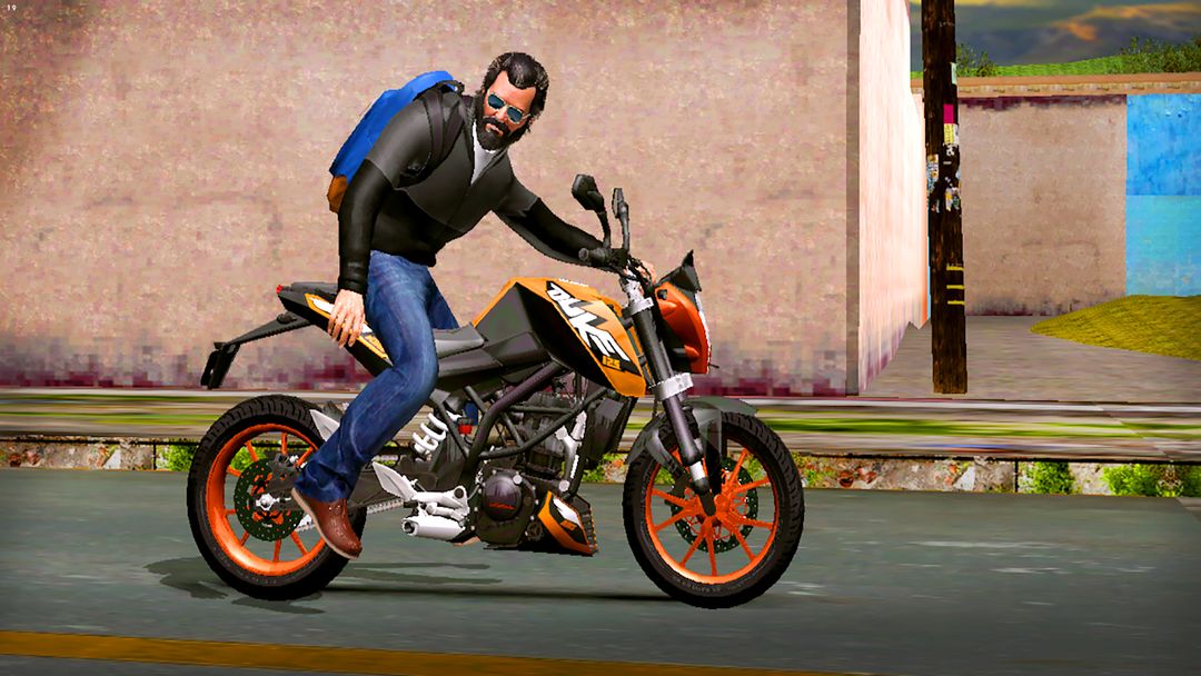 Ktm Bike Stunt & Race Game 3d screenshot 3