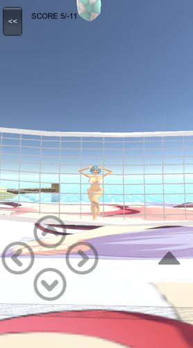 Volleyball Strip Special Nico! screenshot 2