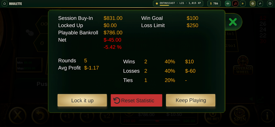 Roulette by Casino Quest screenshot 4