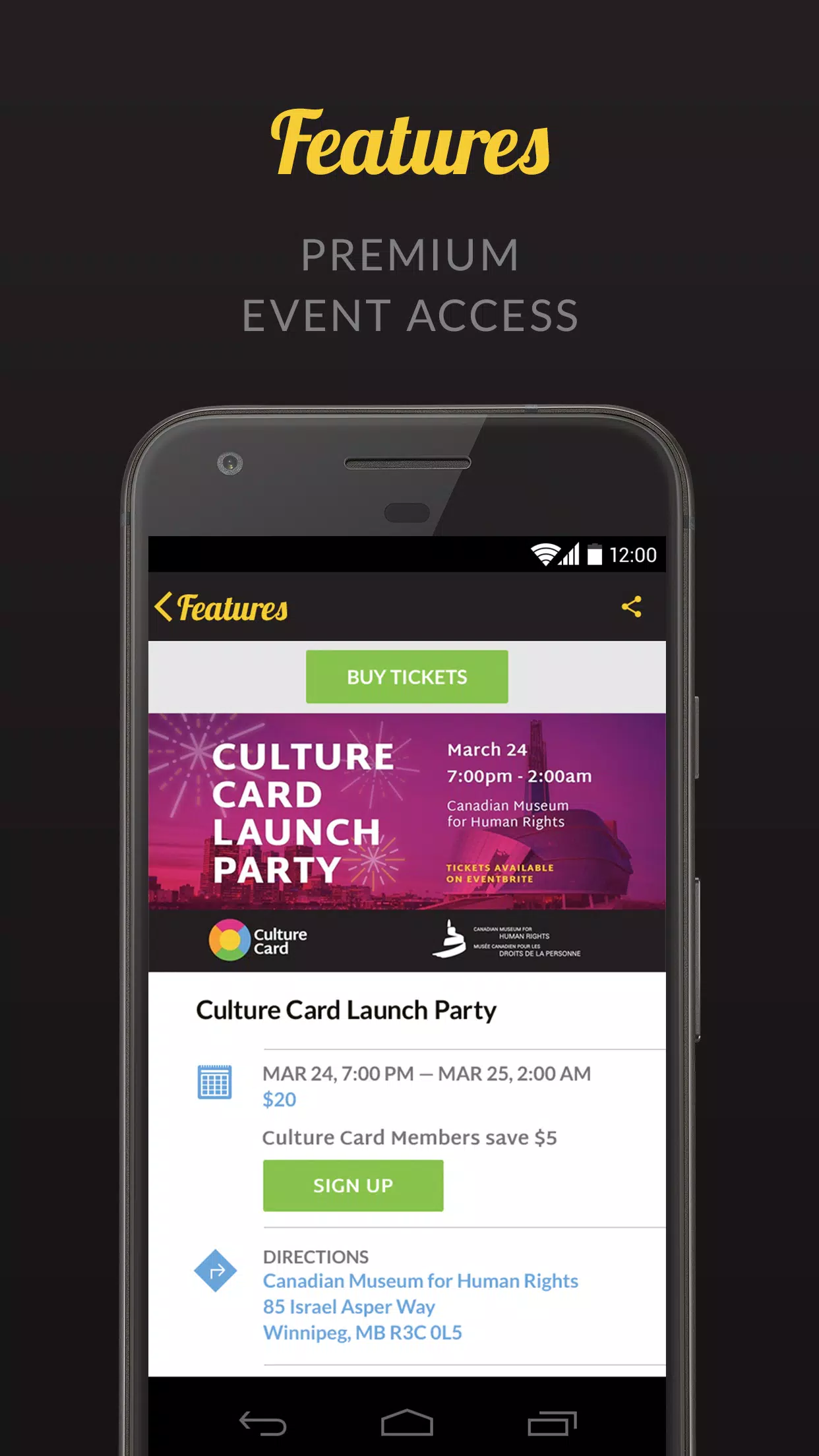 Culture Card screenshot 2