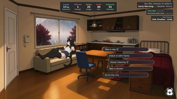 Caring for my new cat...Femboy? screenshot 5