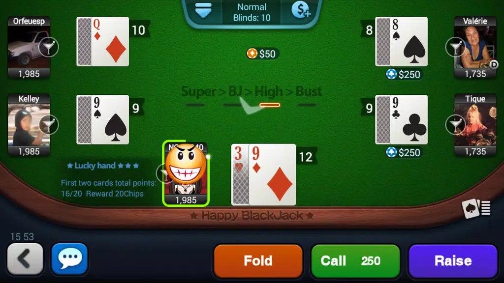 Happy BlackJack screenshot 2