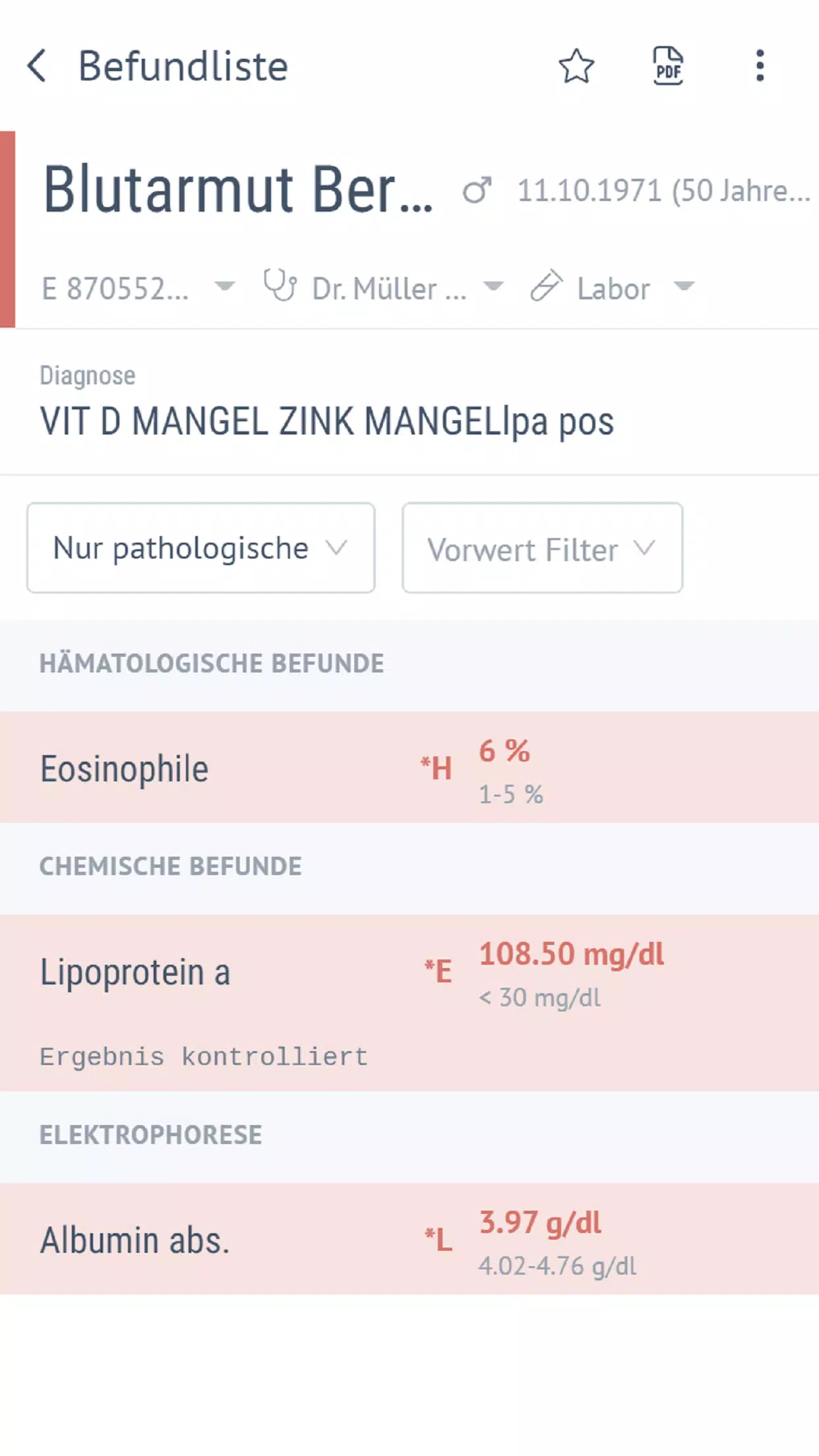 Diagnosticum screenshot 3