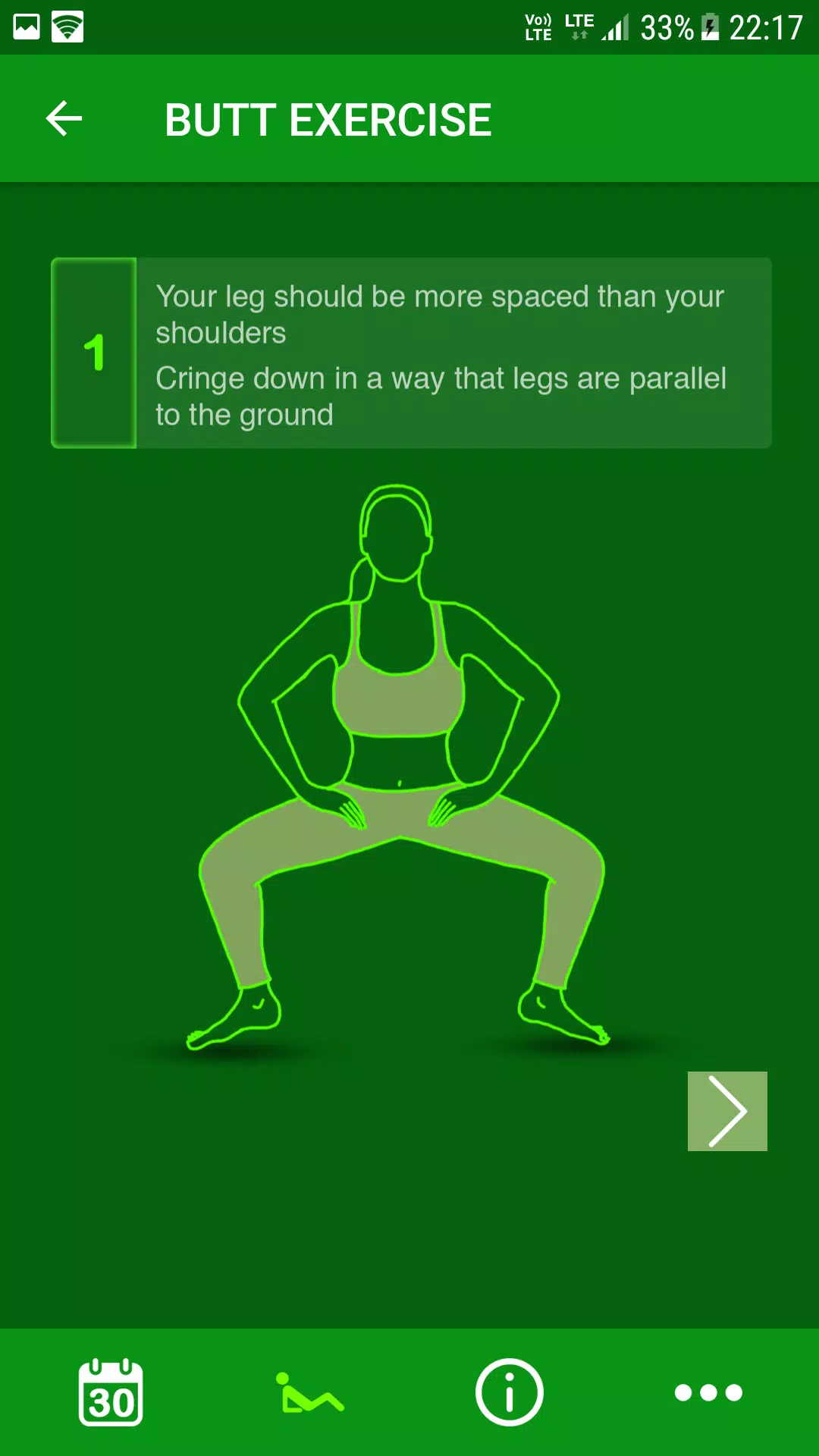 30 Day Butt Workout Challenges screenshot 7