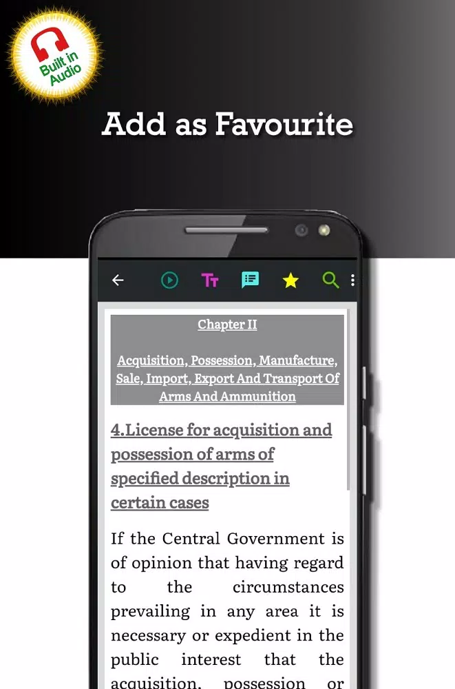 Arms Act 1959 screenshot 3