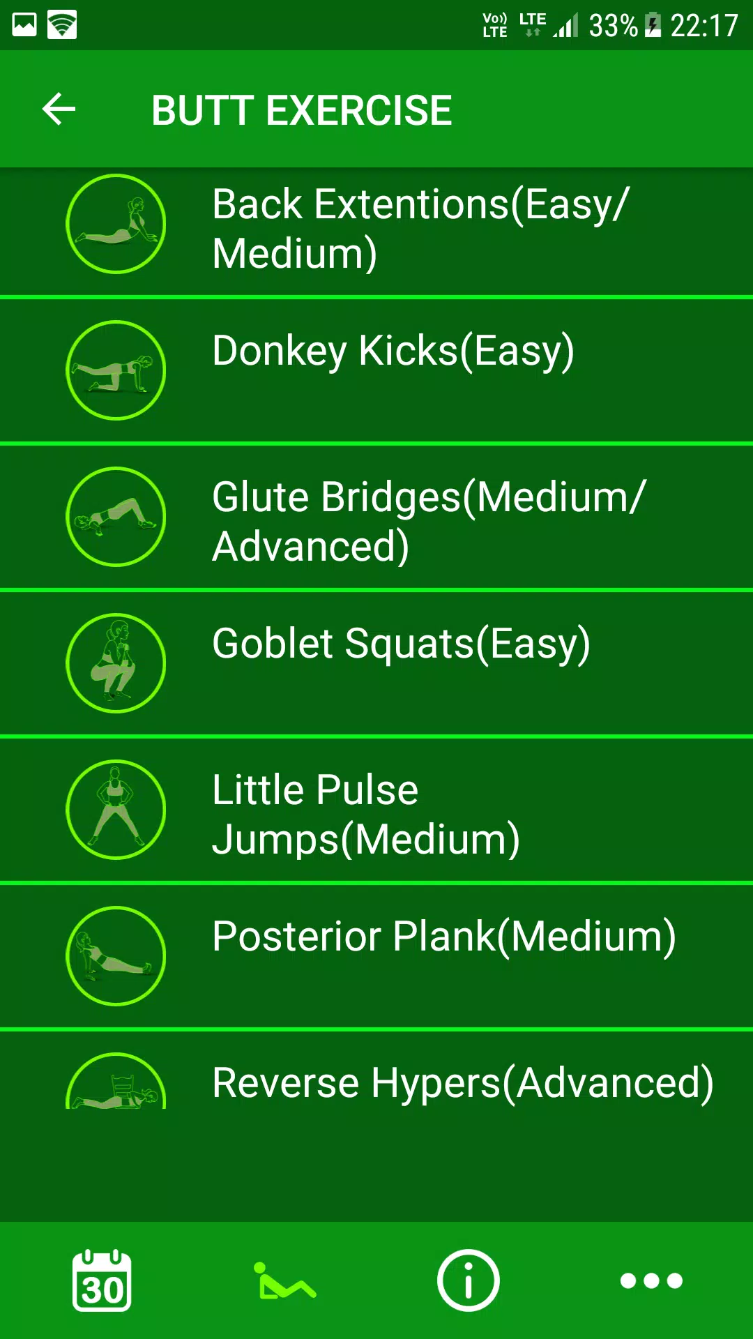 30 Day Butt Workout Challenges screenshot 6