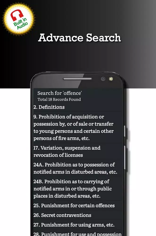Arms Act 1959 screenshot 5