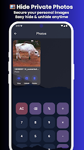Calculator Hide - Vault Photos screenshot 2