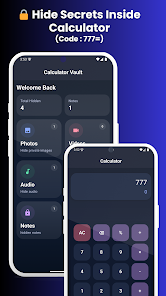 Calculator Hide - Vault Photos screenshot 1