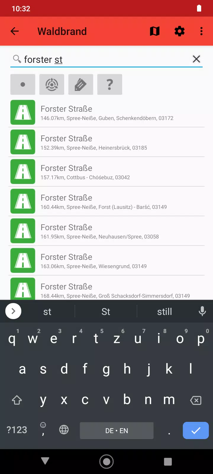 Waldbrand Brandenburg screenshot 5
