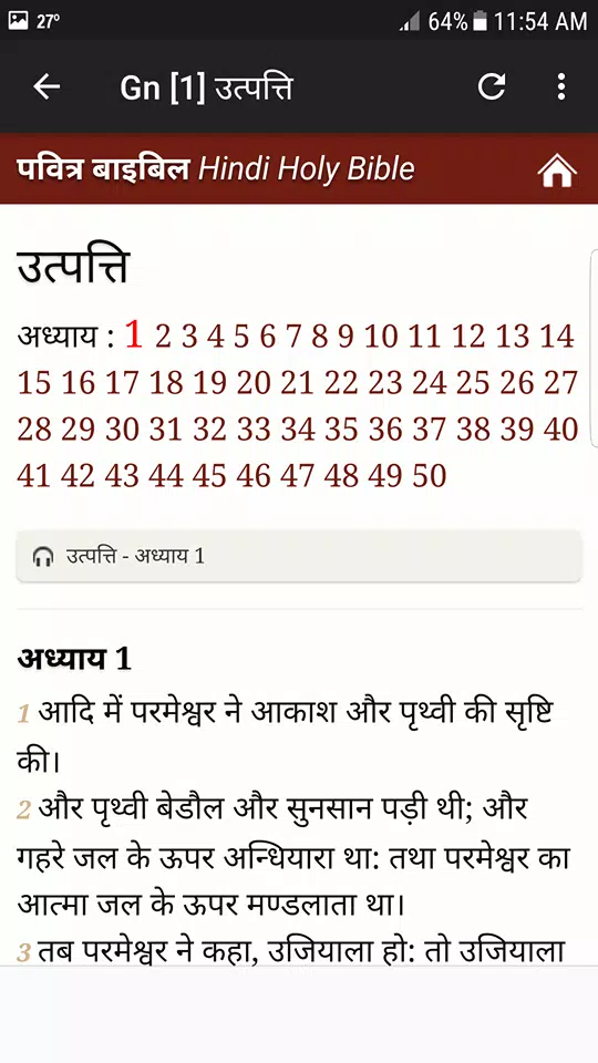 Hindi Bible Audio screenshot 4