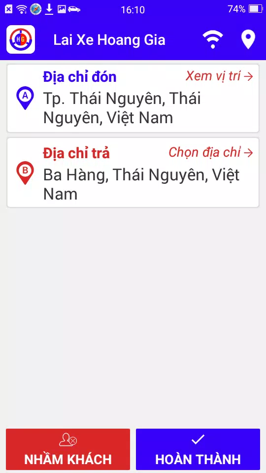 Lái xe Hoàng Gia screenshot 3