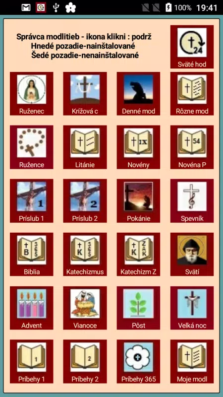 Správca modlitieb screenshot 1