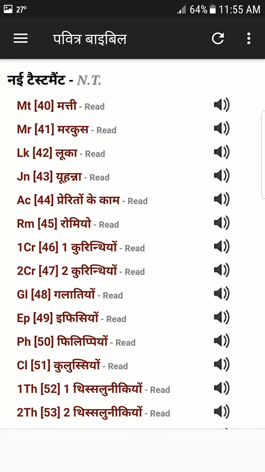Hindi Bible Audio screenshot 3