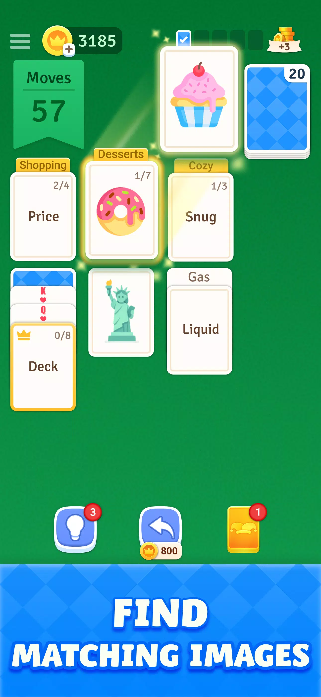 Solitaire Associations Journey screenshot 2