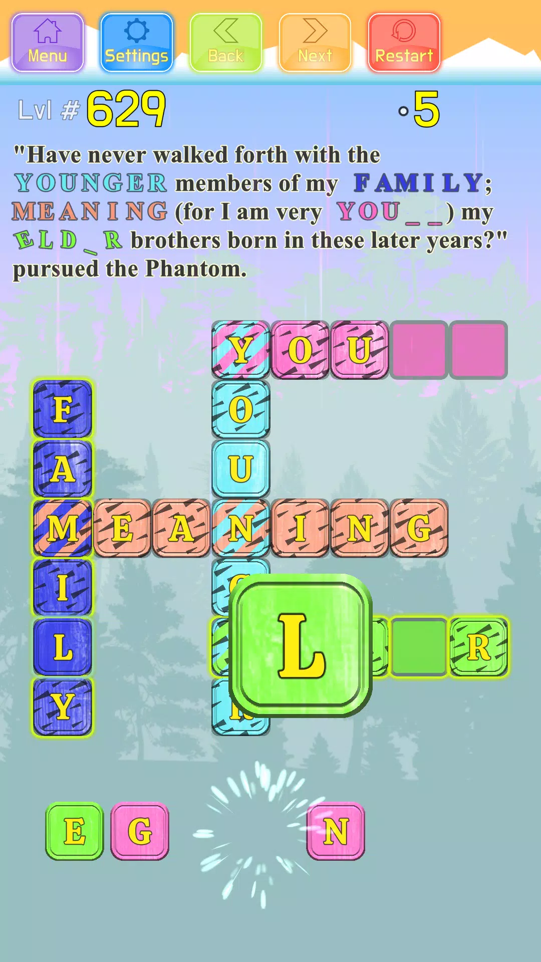 Christmas Carol Crossword screenshot 6