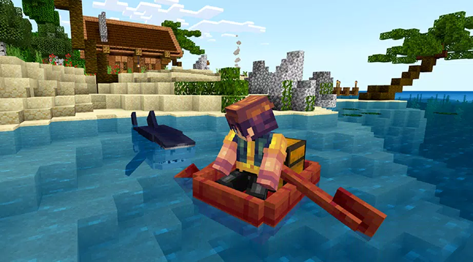 lokicraft ocean one block screenshot 1