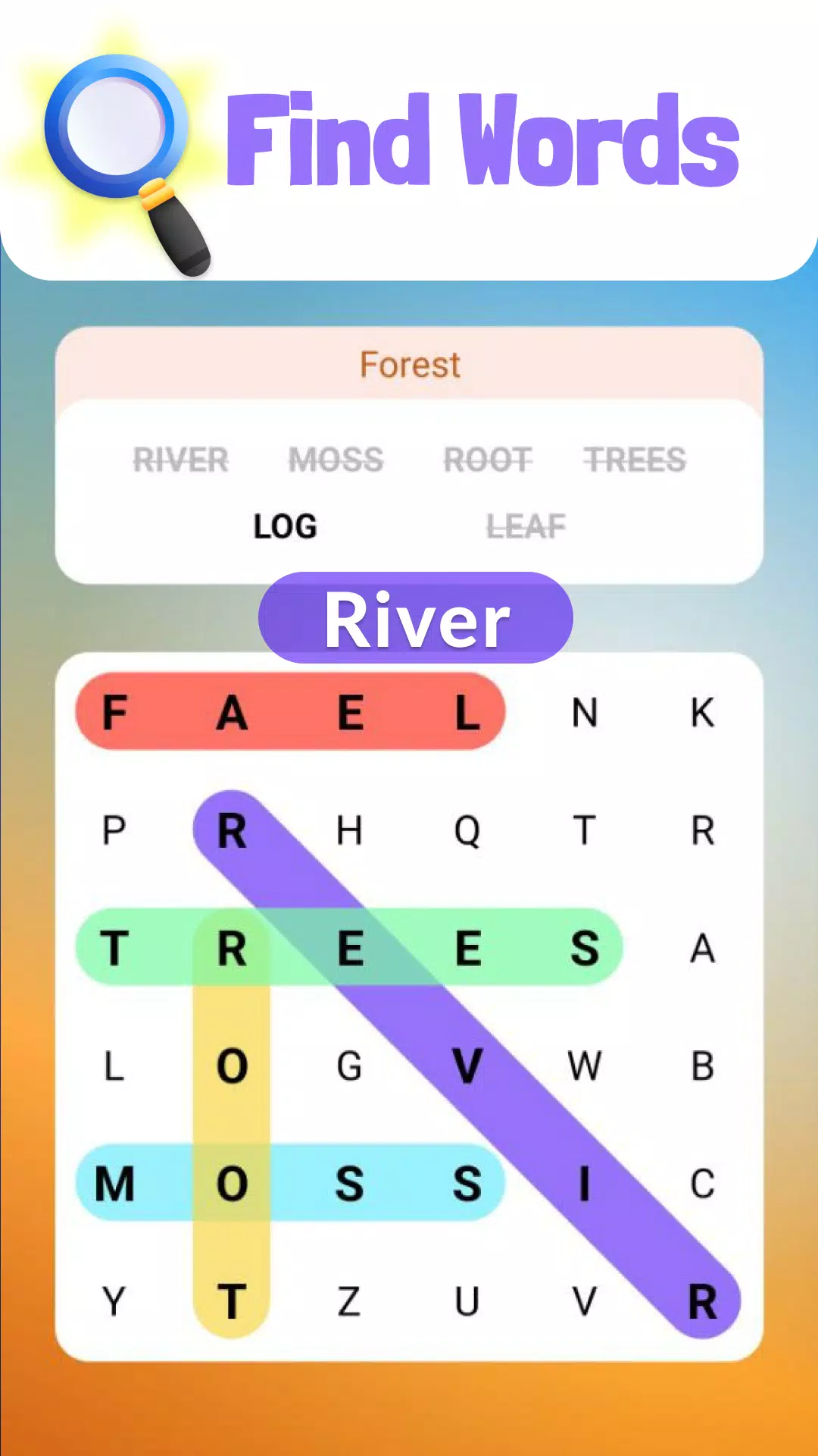 Word Search Offline Puzzles screenshot 6