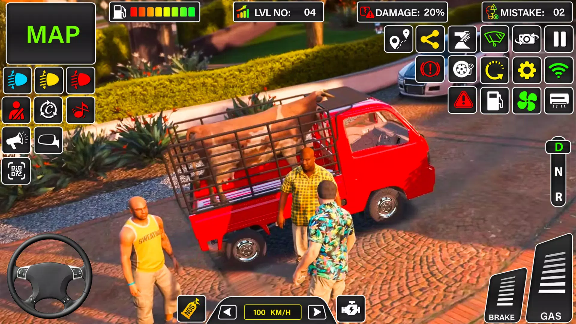 Farm Animal Mini Truck Game screenshot 4