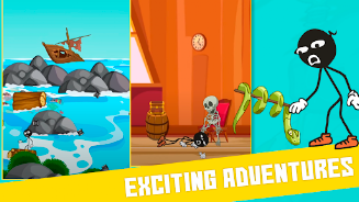 Stickman Escape Story Help Him screenshot 10