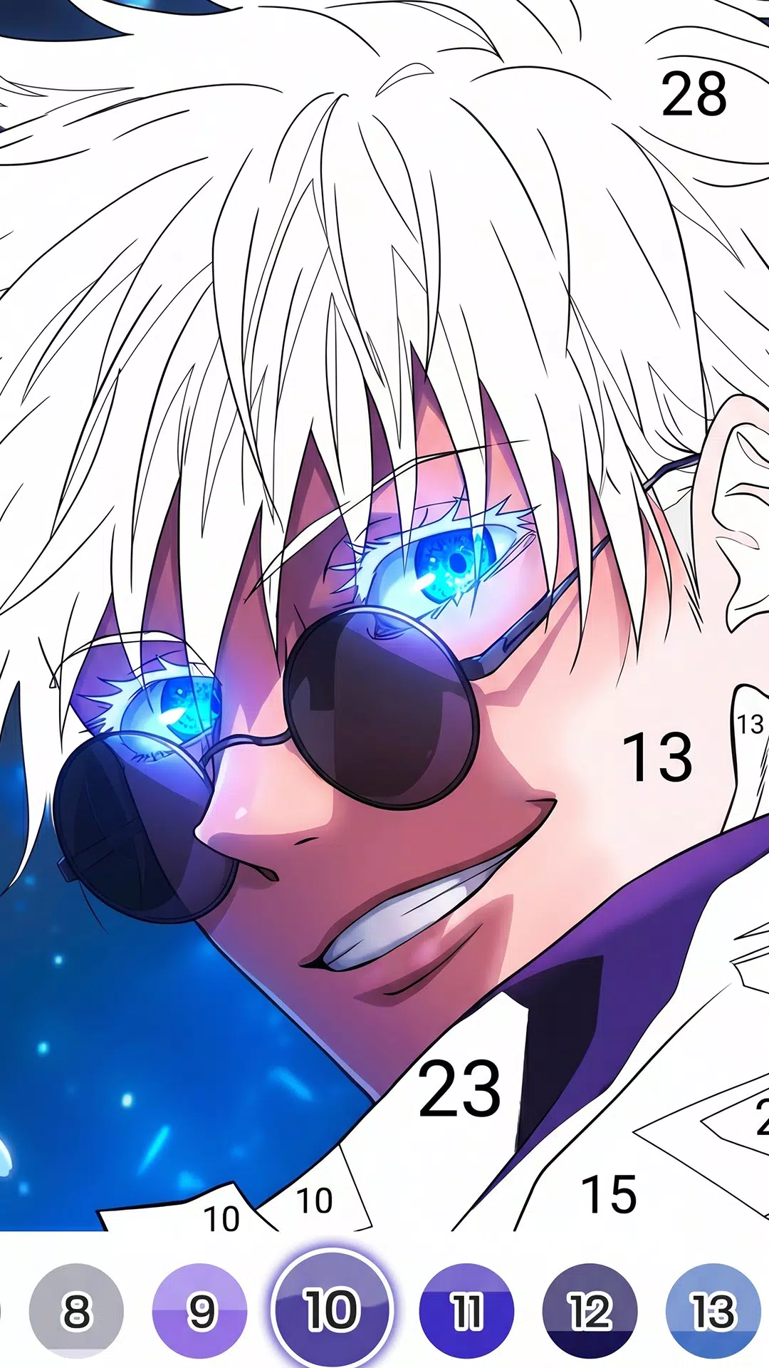 Color Fan Anime Coloring Book screenshot 4