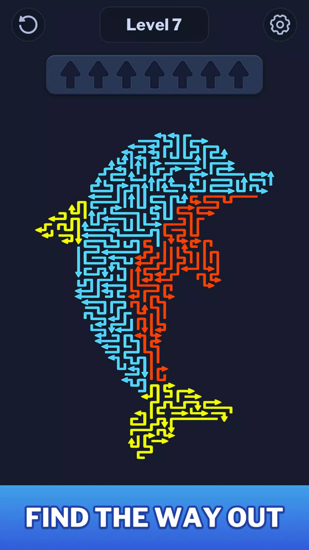 Arrow Puzzle: Color Match Game screenshot 1