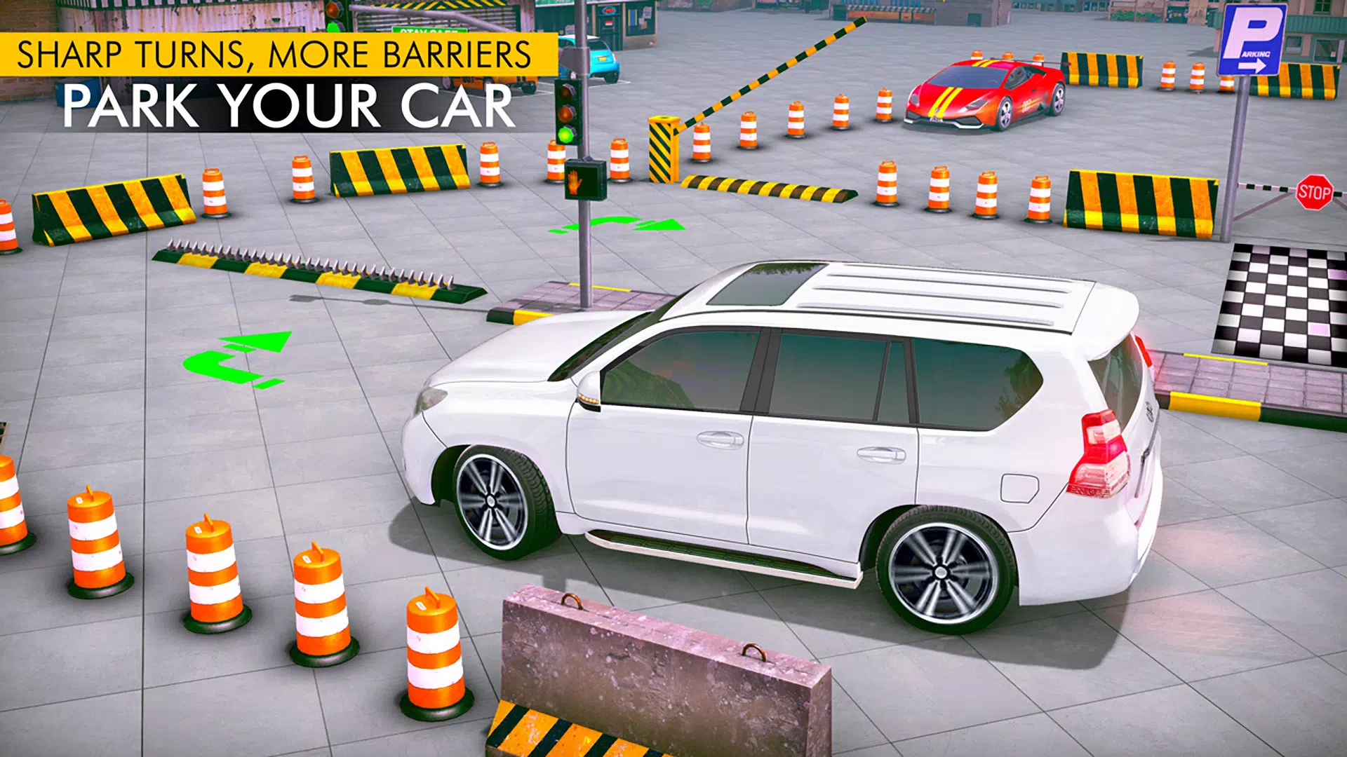 Real Prado Game: Parking Zone screenshot 8