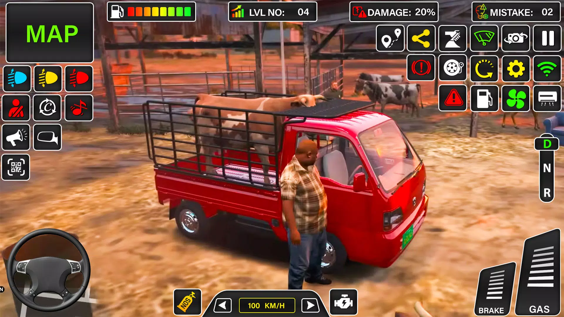 Farm Animal Mini Truck Game screenshot 6