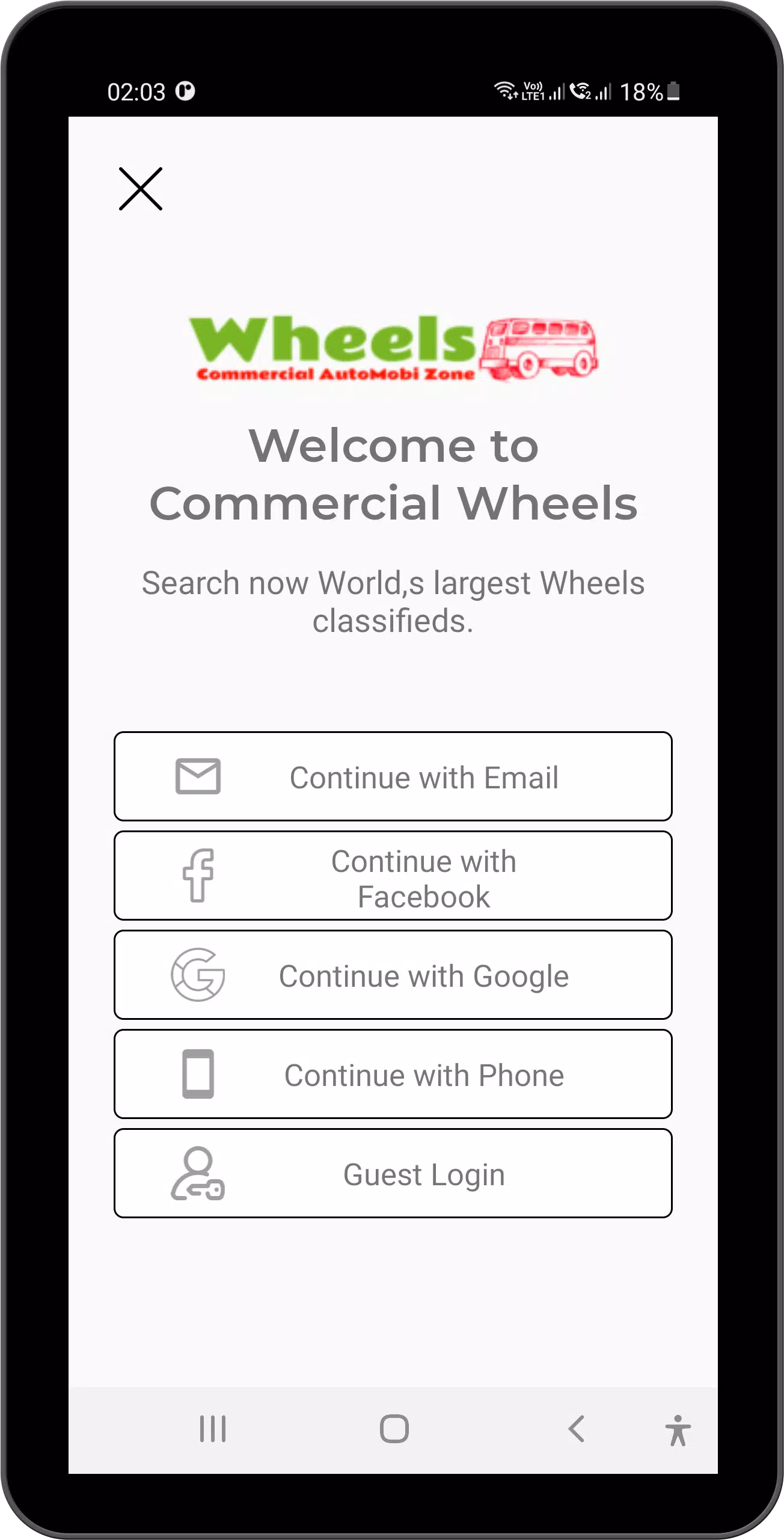 Wheels-commercial vehicles screenshot 7