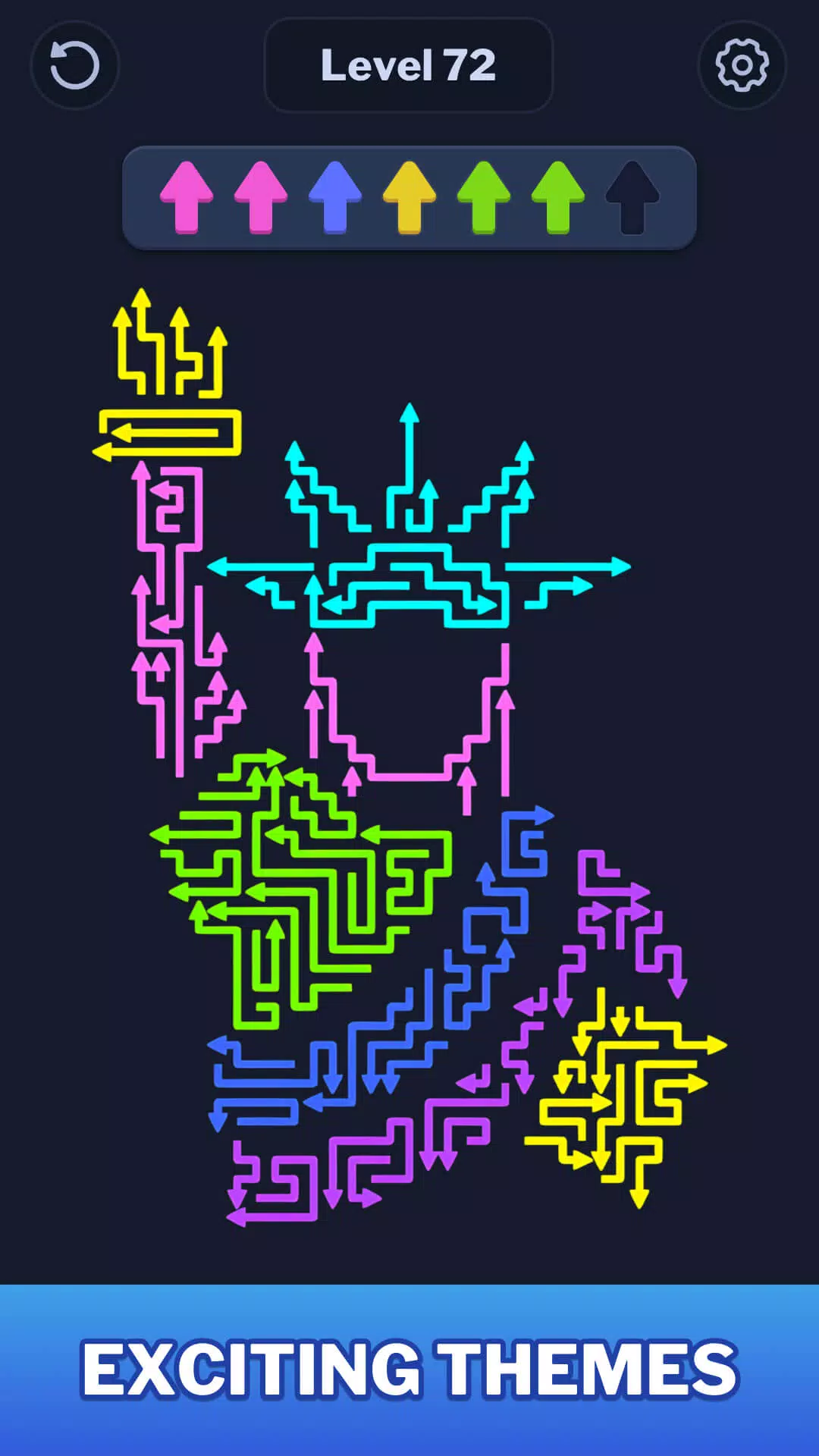Arrow Puzzle: Color Match Game screenshot 5