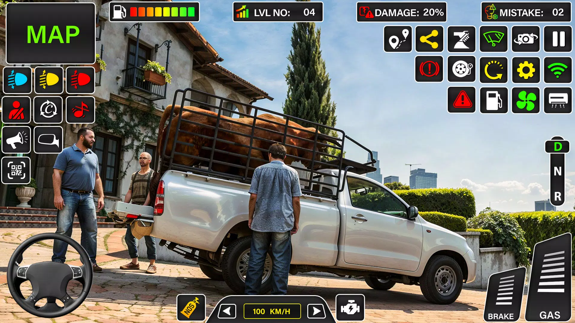 Farm Animal Mini Truck Game screenshot 8
