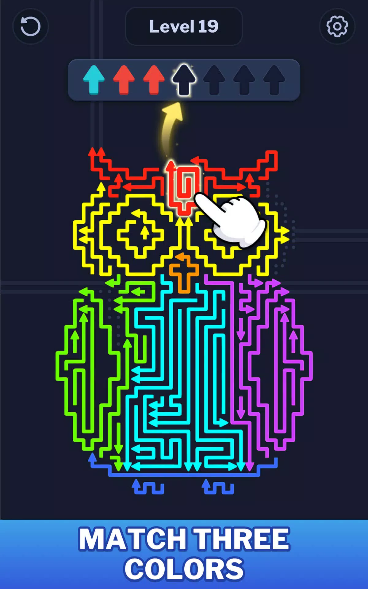 Arrow Puzzle: Color Match Game screenshot 8