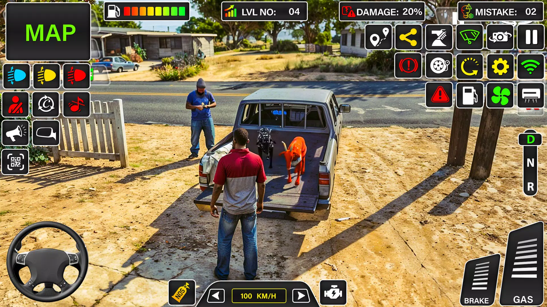 Farm Animal Mini Truck Game screenshot 3
