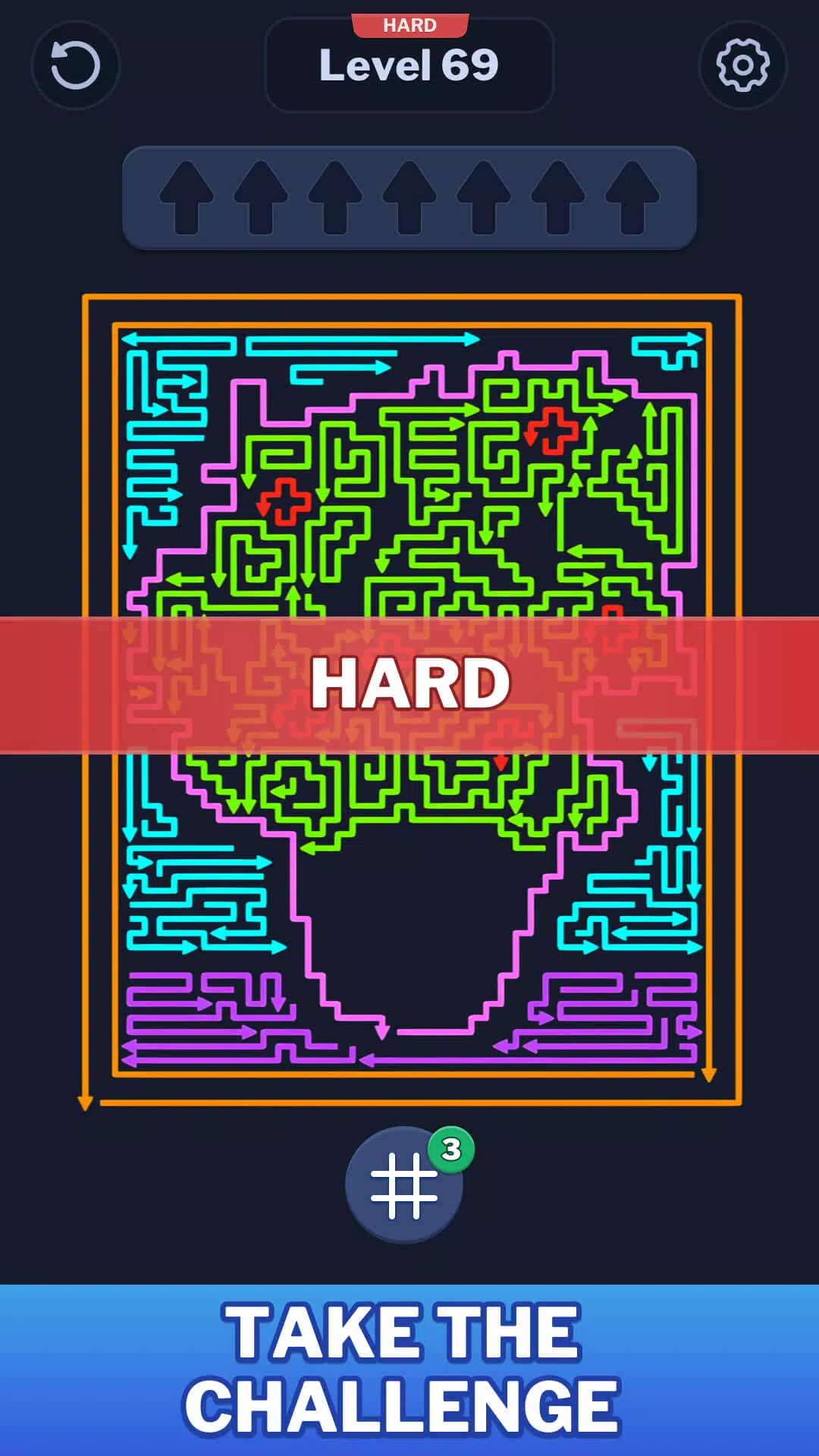 Arrow Puzzle: Color Match Game screenshot 4