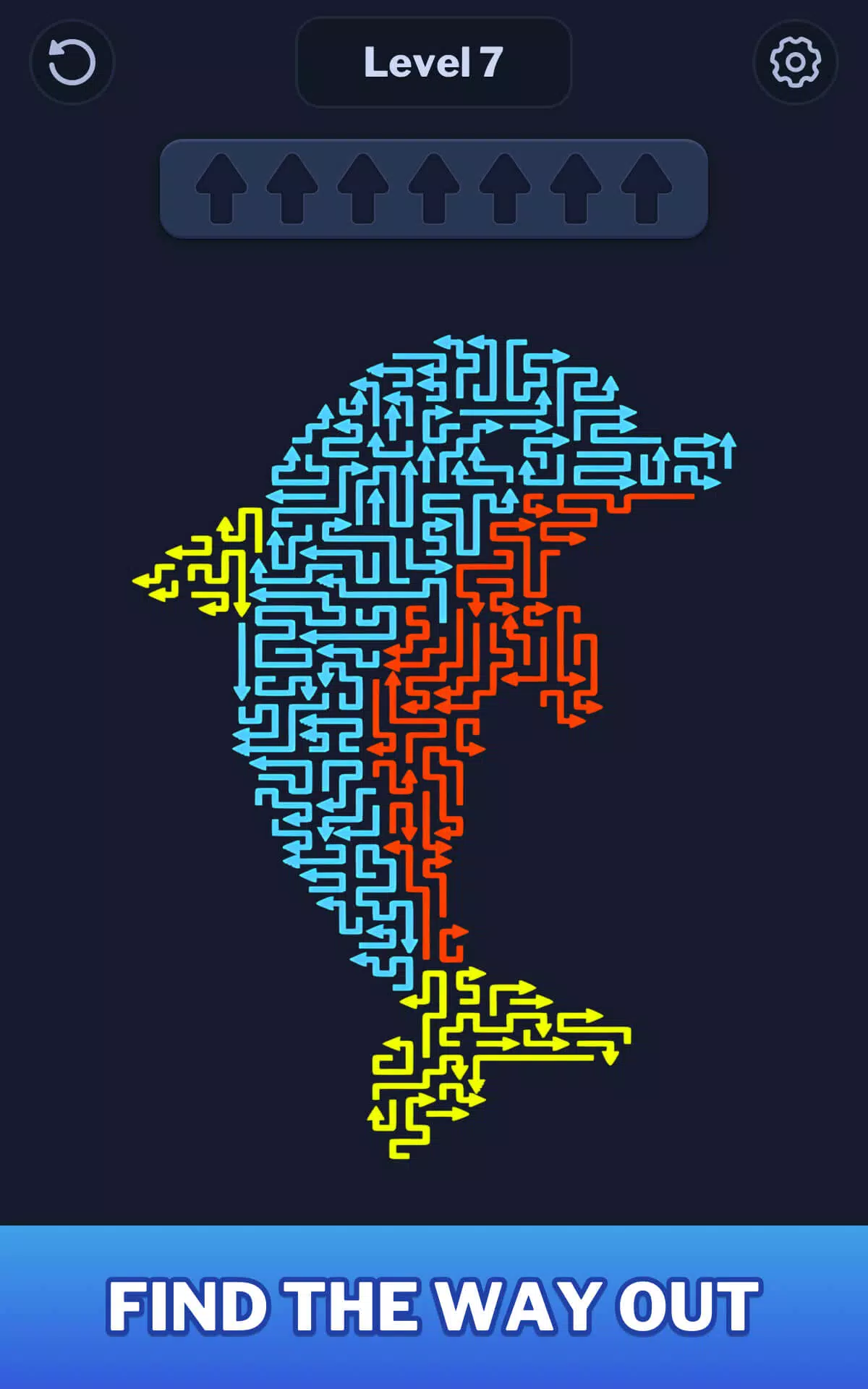 Arrow Puzzle: Color Match Game screenshot 7