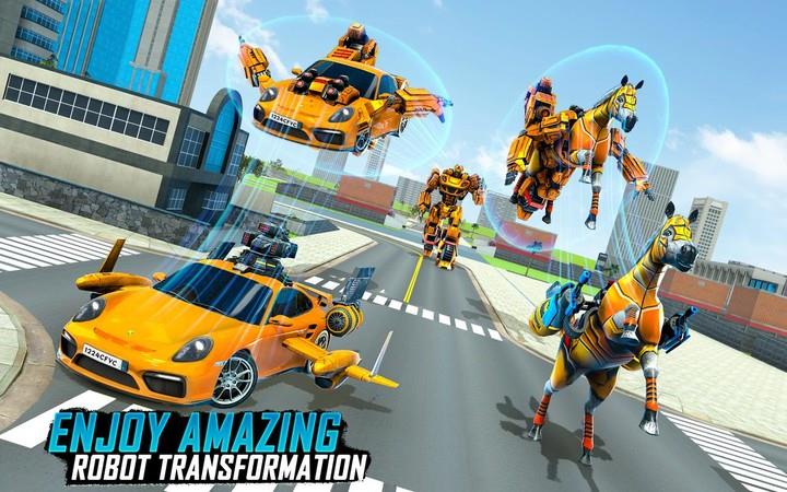 Dino Transform Robot Games screenshot 1