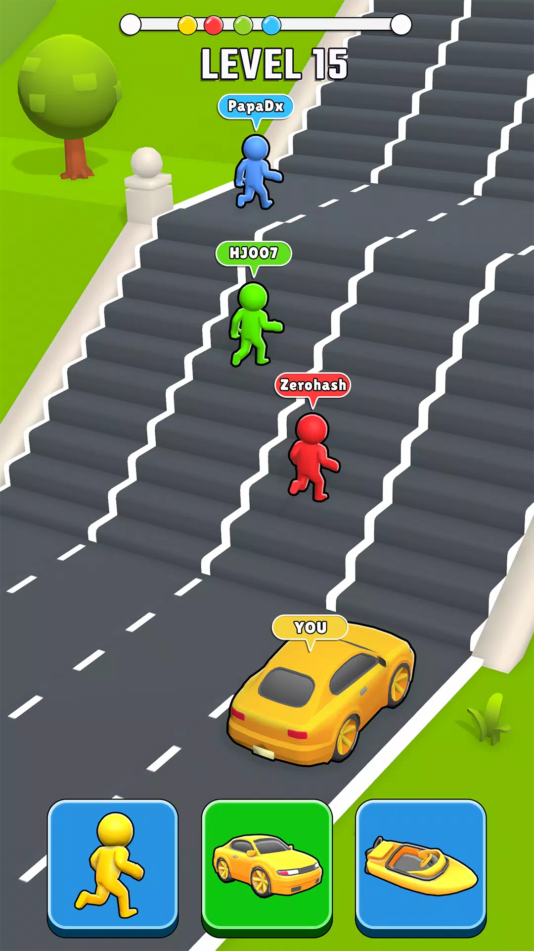 Shape Transform Car Shift Race screenshot 8