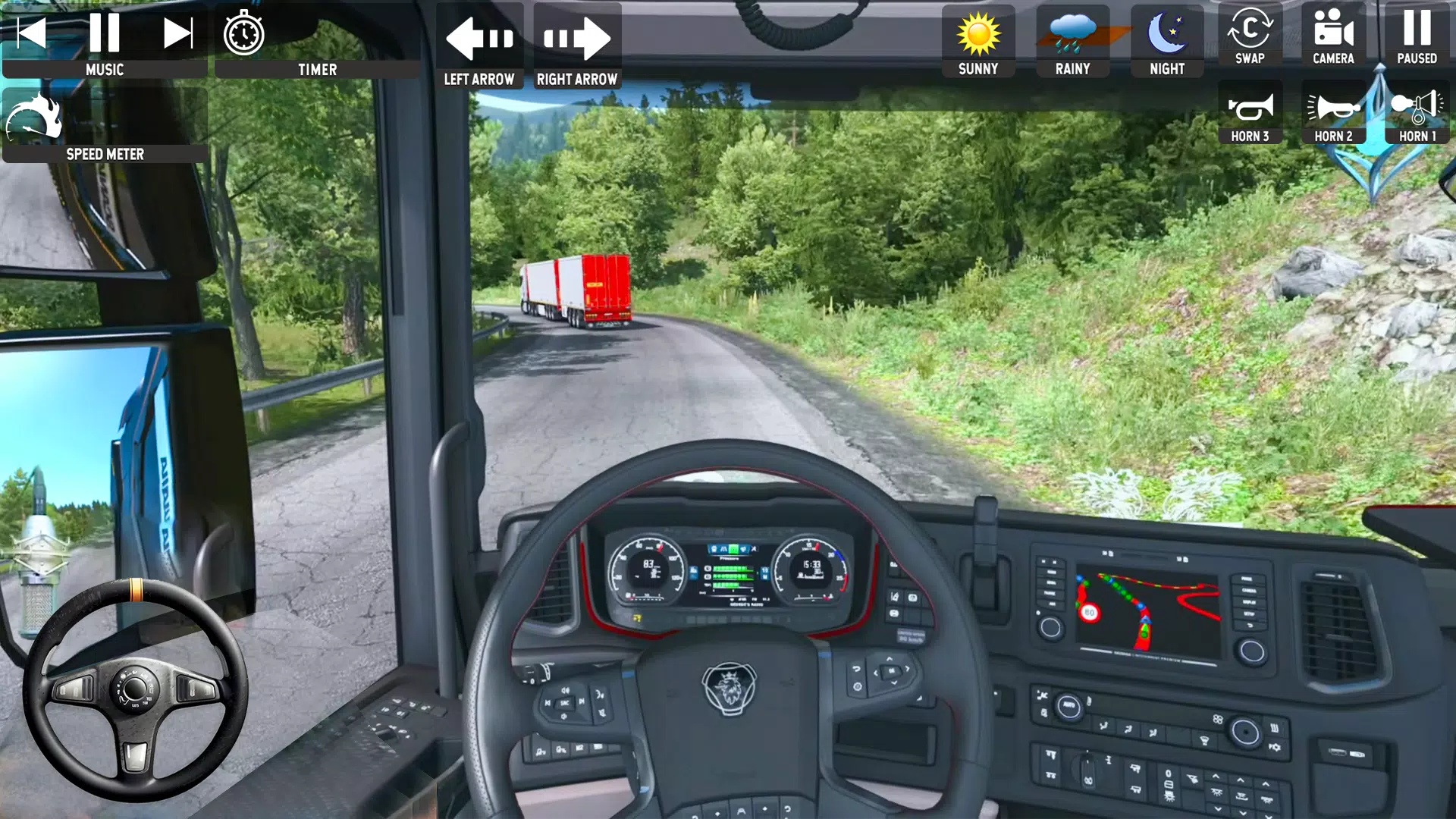 City Truck Driving: Truck Game screenshot 8