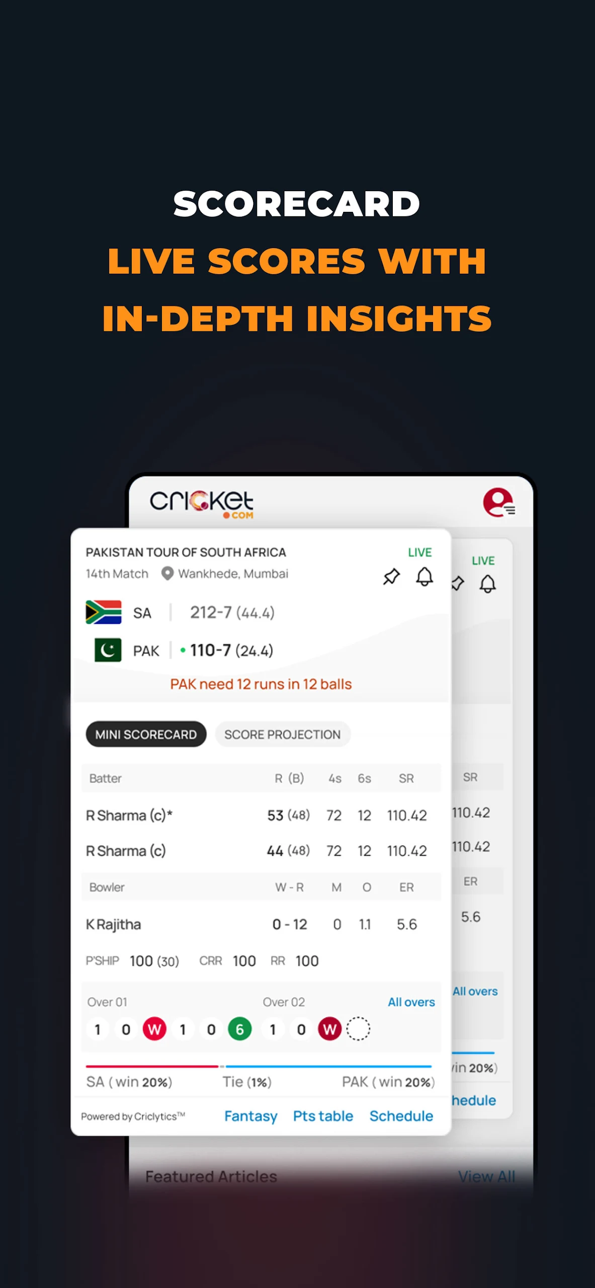 Cricket screenshot 3