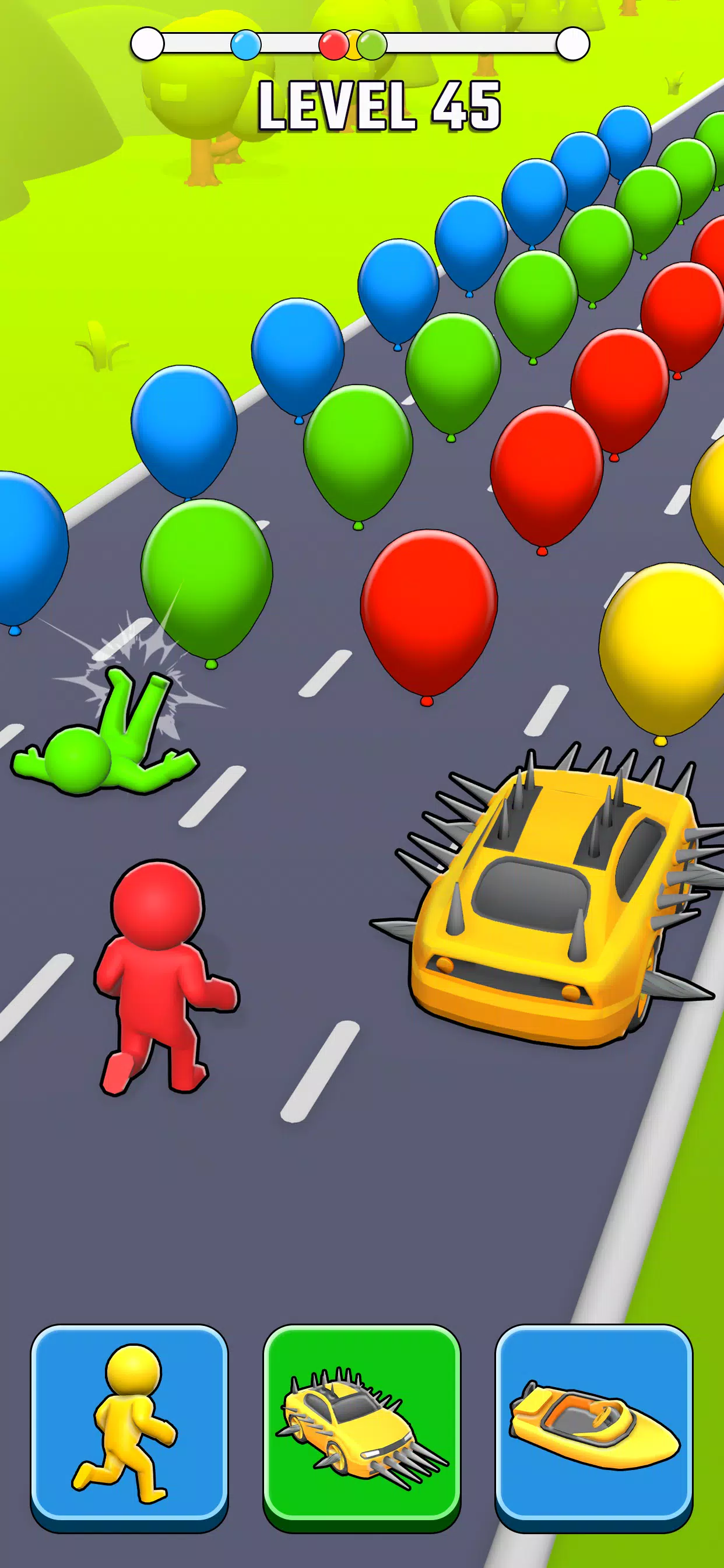 Shape Transform Car Shift Race screenshot 5
