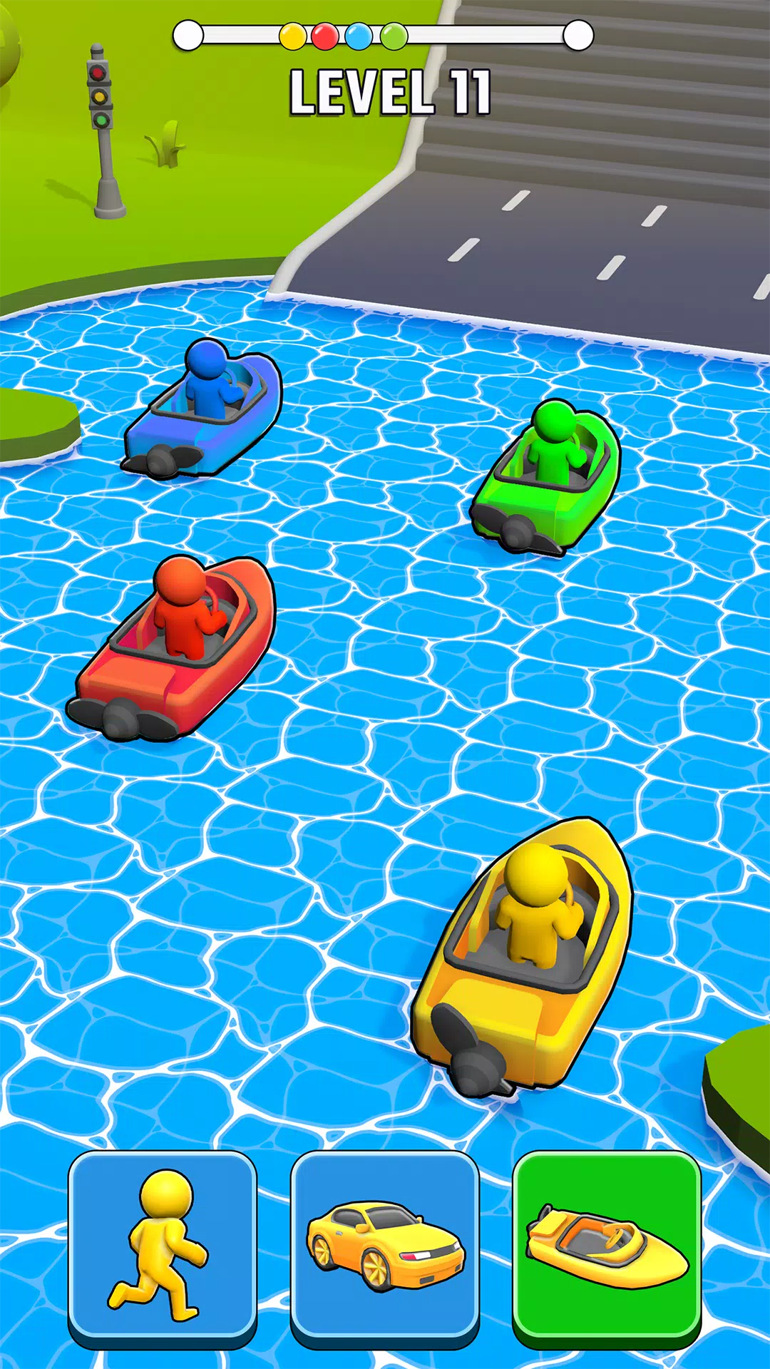 Shape Transform Car Shift Race screenshot 7