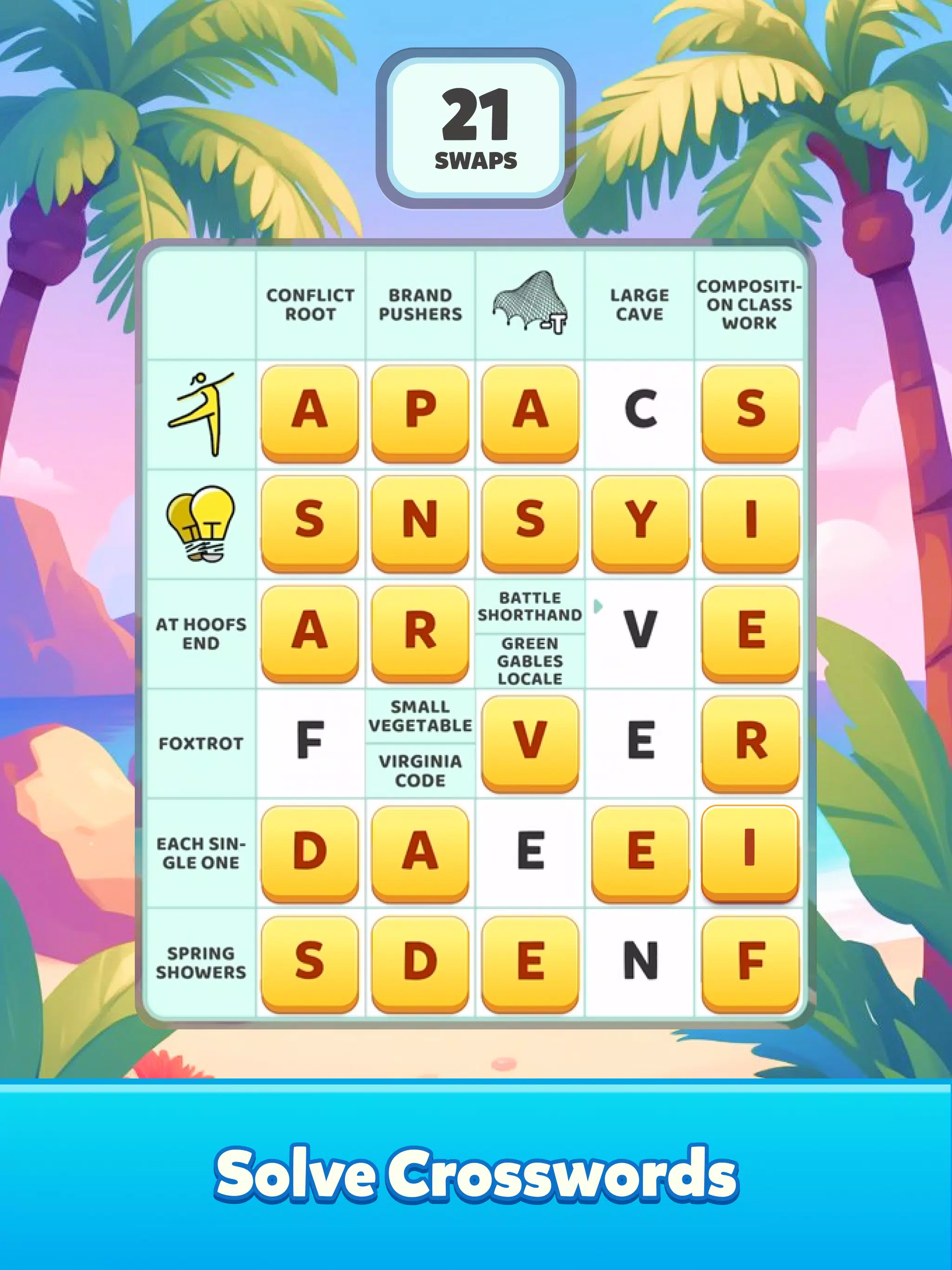 Crossword Swap screenshot 1