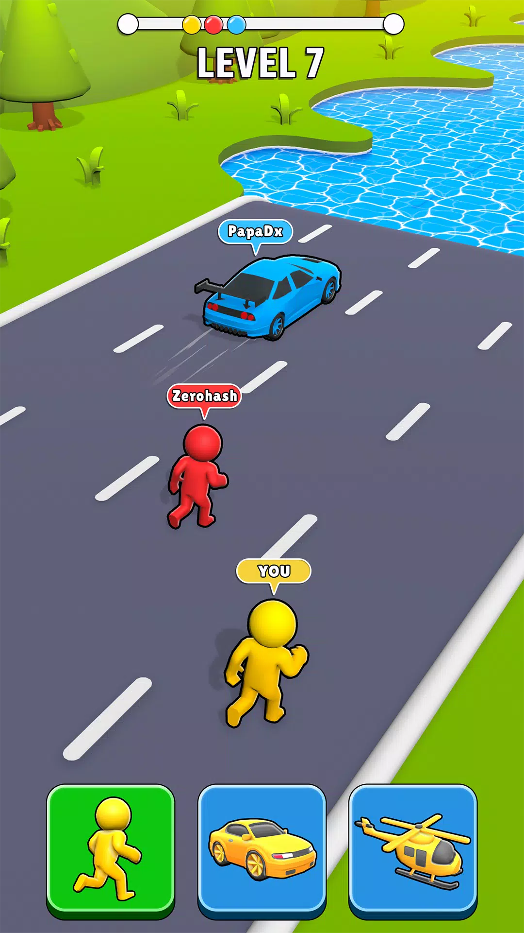 Shape Transform Car Shift Race screenshot 6
