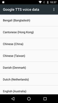 Speech Services by Google screenshot 2