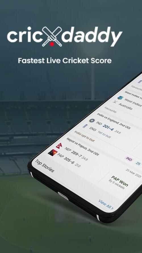 CricDaddy screenshot 1