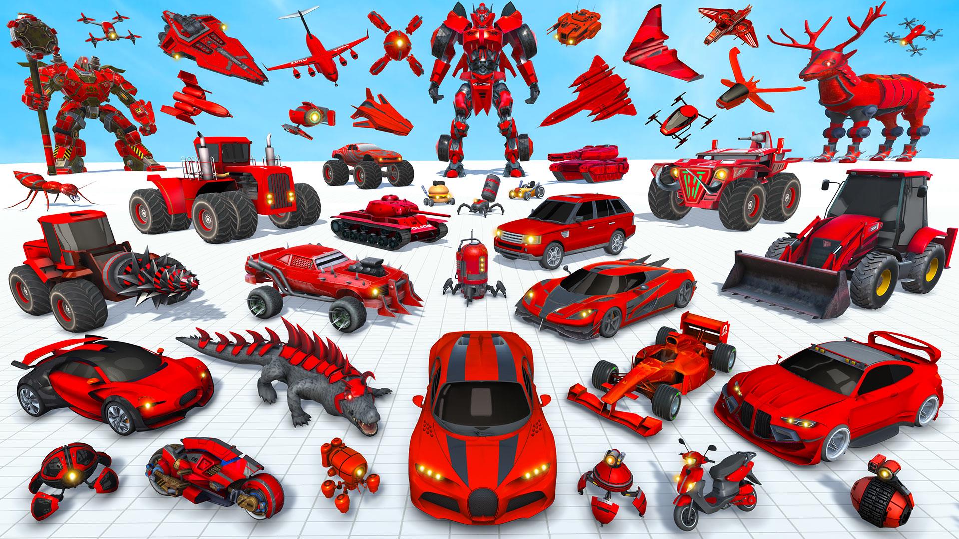 Deer Robot Car Game-Robot Game screenshot 19