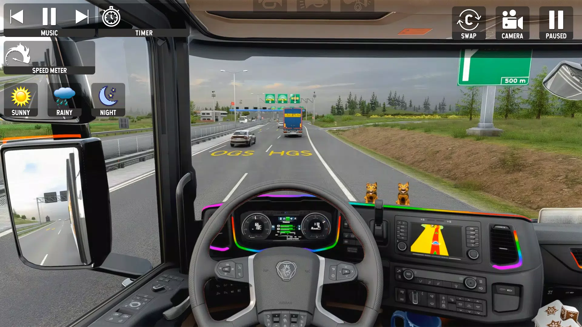 City Truck Driving: Truck Game screenshot 2