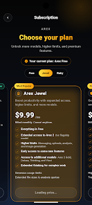 Arex AI screenshot 2